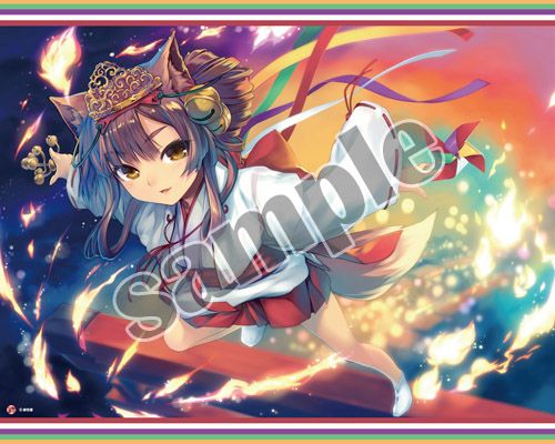 買動漫 Mu S 同人掛軸代購 緋色雪 B2タペストリー 巫狐舞