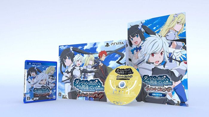 【早月貓發売屋】■現貨販售中■ PSV 在地下城尋求邂逅是否搞錯了什麼 無限戰鬥 純日版 限定版 PS Vita