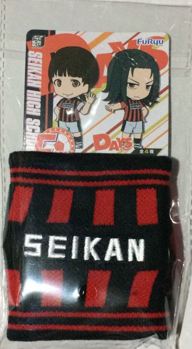 買動漫 現貨 日本動漫days 大家賞f賞運動護腕櫻木高校粉 聖蹟高校黃 青函高校黑