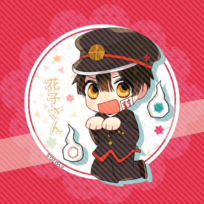 買動漫 日本八百萬堂授权 地缚少年花子君 花子君 Q版 透明壓克力吊飾 7公分 第3版