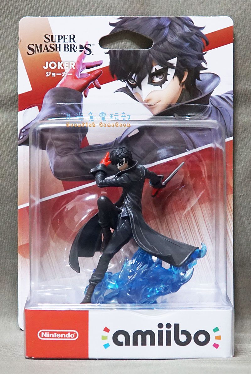 【月光魚 電玩部】全新現貨 amiibo 女神異聞錄5 JOKER 任天堂明星大亂鬥 Switch NS