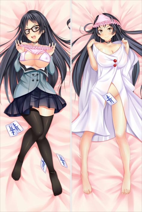 買動漫 萌柚香 麥芽堂原創下流梗不存在的灰暗世界華城綾女抱枕動漫等身抱枕套枕頭套長抱枕套等身枕套