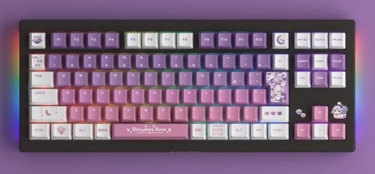 【本日発送】 紫宮るな キーキャップ ぶいすぽ コミケ C105 VGGC9 本日発送】 紫宮るな キーキャップ ぶいすぽ コミケ C105 VGGC9