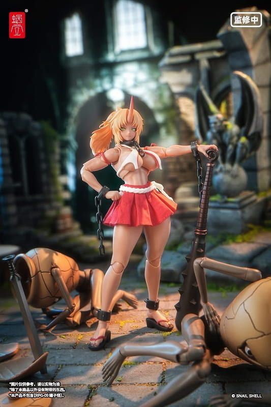 第四季 蝸之殼 RPGEX-08 鬼巫女 次女 紅葉 1/12 可動完成品 免訂金