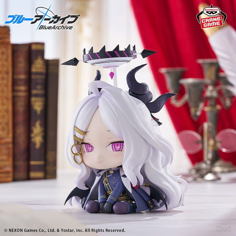 9月(免訂金) 萬代 景品 蔚藍檔案 Blue Archive Q版 坐姿 空崎陽奈