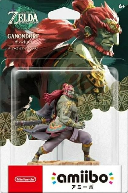 【我家遊樂器】12月底預定第二批 NS-公仔 魔王加儂多夫【王國之淚】Amiibo(薩爾達傳說系列) SWITCH