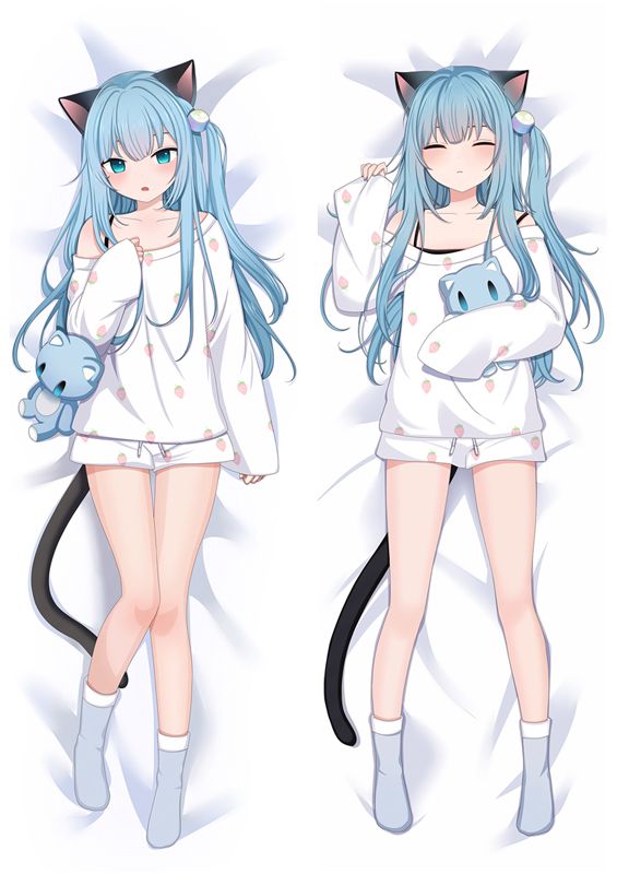 買動漫| 星工坊畫師甘城なつき猫羽雫動漫抱枕套等身抱枕套枕頭套