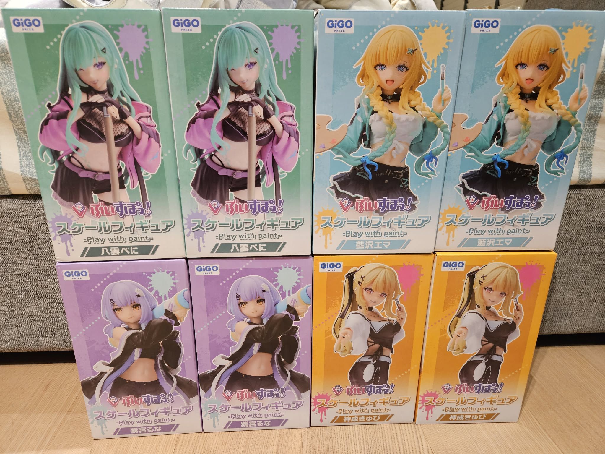 買動漫| ぶいすぽっ！vspo！GIGO 模型八雲べに神成きゅぴ紫宮るな藍沢エマ