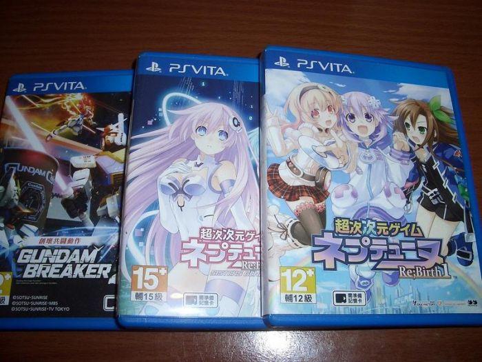 PSV PSVITA 超次次元戰記 新次元 神次 戰機少女 Birth1 & 2 & 鋼彈破壞者2 鋼彈創壞者2 中文版