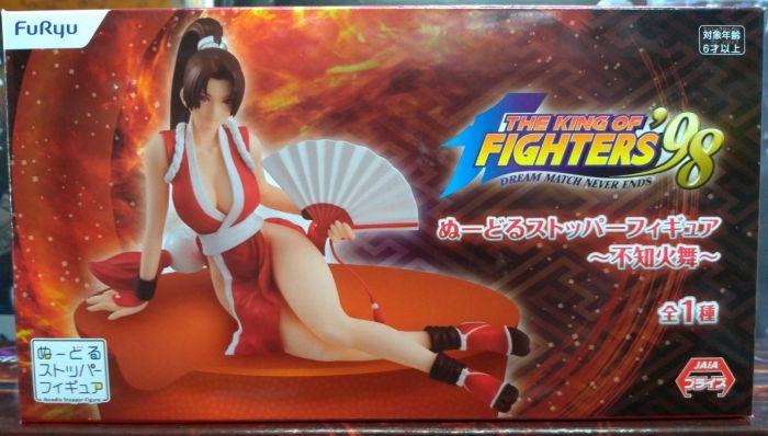 買動漫 我家遊樂器 現貨日本furyu景品97格鬥天王拳皇97 不知火舞杯麵蓋泡麵蓋