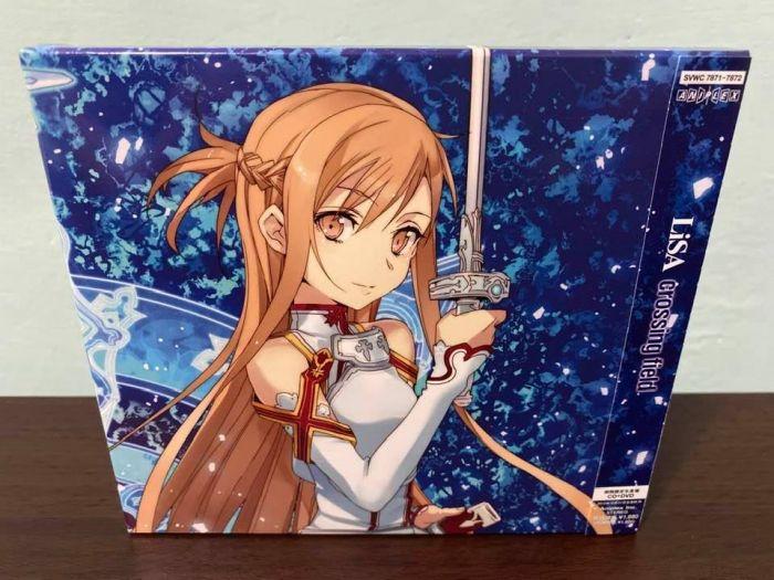 買動漫 刀劍神域sao 日版期間限定盤cd Dvd 盒套 歌詞海報lisa Crossing Field Op 亞絲娜桐人莉法詩乃愛麗絲