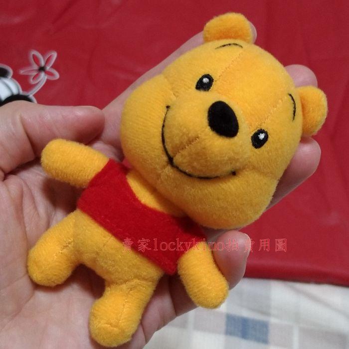 【小熊維尼 可愛 吊飾 鑰匙圈】維尼熊 Q版 玩偶 動物造型 鑰匙扣 東京 迪士尼 Disney Winnie Pooh