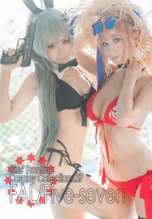 [Mu’s 同人遊戲代購] [穴子 (にんげんっていいな)] GIRLS' FRONTLINE COSPLAY COLLECTIONS.07　FAL/Five-seven (少女前線、Cosplay)