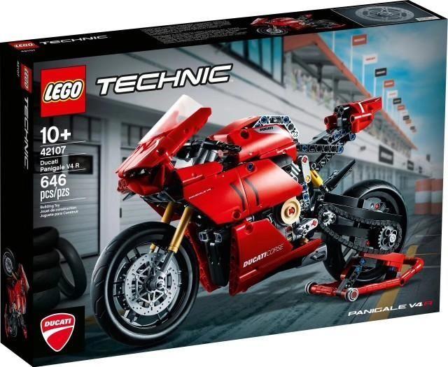 玩具研究中心 樂高 LEGO 積木 科技系列 杜卡迪 Ducati Panigale V4 R42107 現貨代理