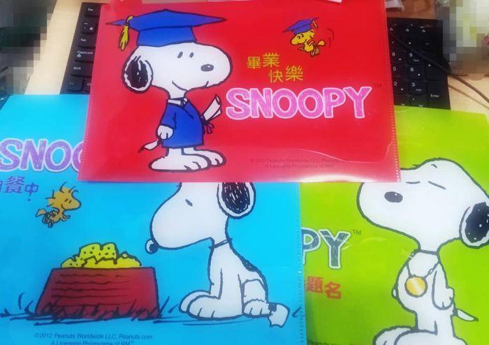 史努比 Snoopy 資料夾 (合售)
