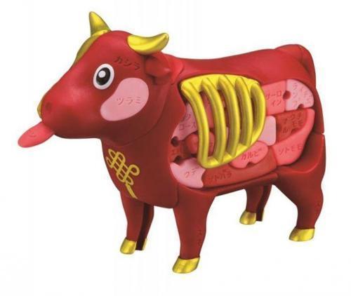 《豬帽子》現貨 代理版 MH 買一整條牛! 福牛燒肉 趣味拼圖