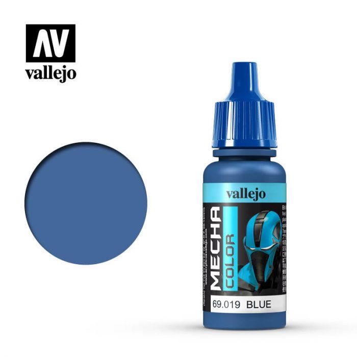 《豬帽子》現貨 AV Vallejo 水性漆 Mecha Color 藍色 69019