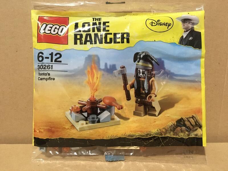 樂高 LEGO 30261 獨行俠 強尼戴普 湯頭 Long Ranger Tonto's campfire polybag