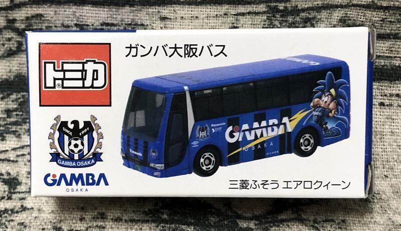《GTS》純日版TOMICAT多美小汽車日本限定Gamba 大阪 Cerezo 足球選手三菱巴士 622335