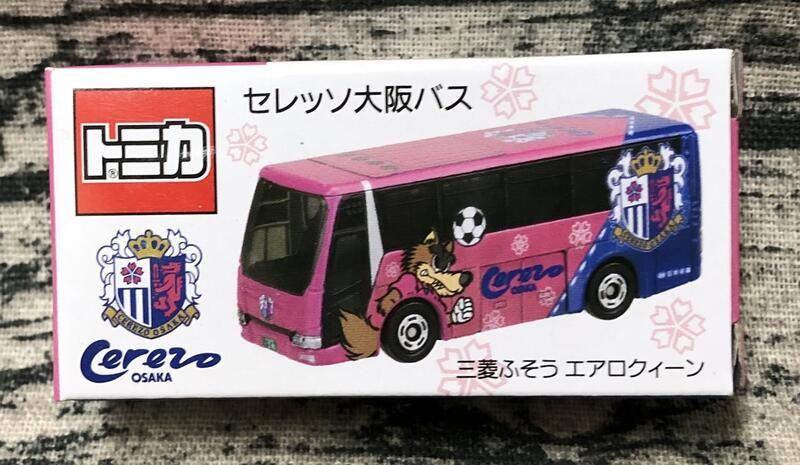 《GTS》純日版TOMICAT多美小汽車日本限定足球選手三菱巴士 622250