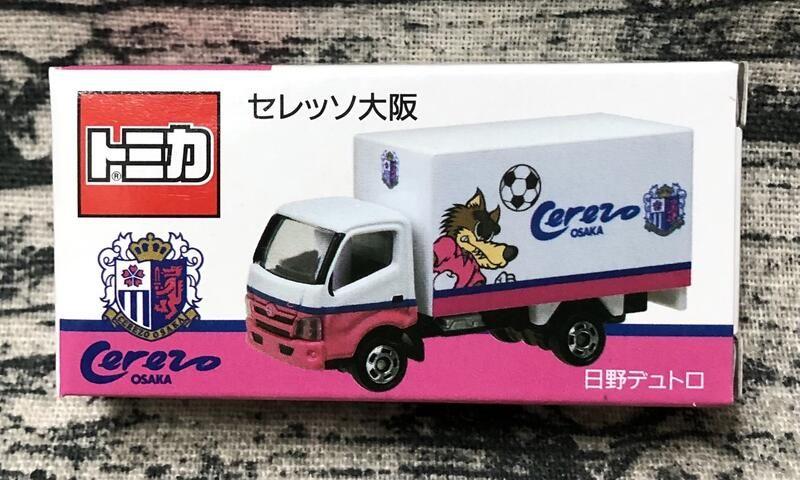 《GTS》純日版TOMICAT多美小汽車日本限定足球聯賽大阪櫻花 球隊貨車623264