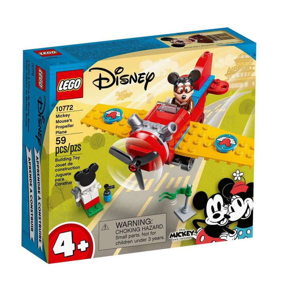 BIG9TOY 樂高 LEGO 積木 迪士尼 Disney 米奇螺旋槳飛機 10772 現貨代理