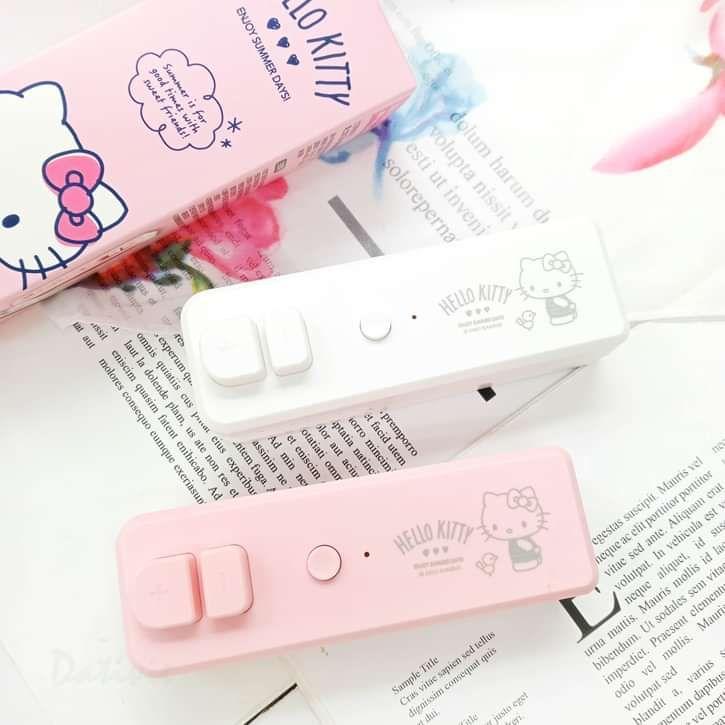 USB封口機-凱蒂貓 HELLO KITTY 三麗鷗 Sanrio 保鮮防潮 操作簡單 USB充電 正版授權