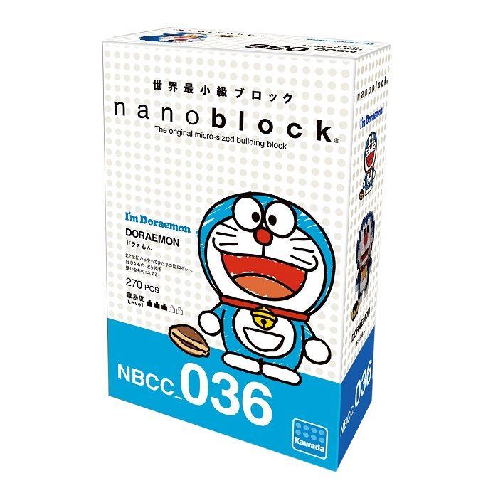 BIG9TOY 河田積木 kawada nanoblock 積木 NBCC-036 小叮噹 哆啦A夢 現貨代理