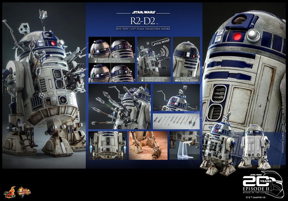【腦蟾玩具】免運費 HOT TOYS MMS651 星際大戰二部曲:複製人全面進攻 R2-D2