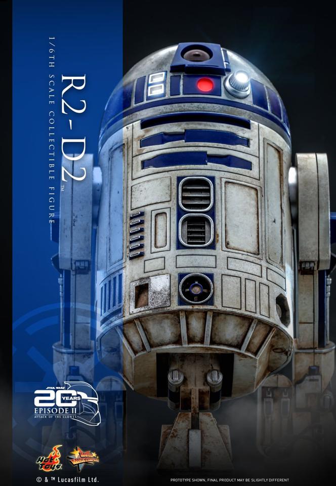 (參號倉庫) 預購 免運 23年第3-4季 野獸國 Hot Toys 12吋 MMS651 星際大戰二部曲 複製人全面進攻 R2-D2 R2D2