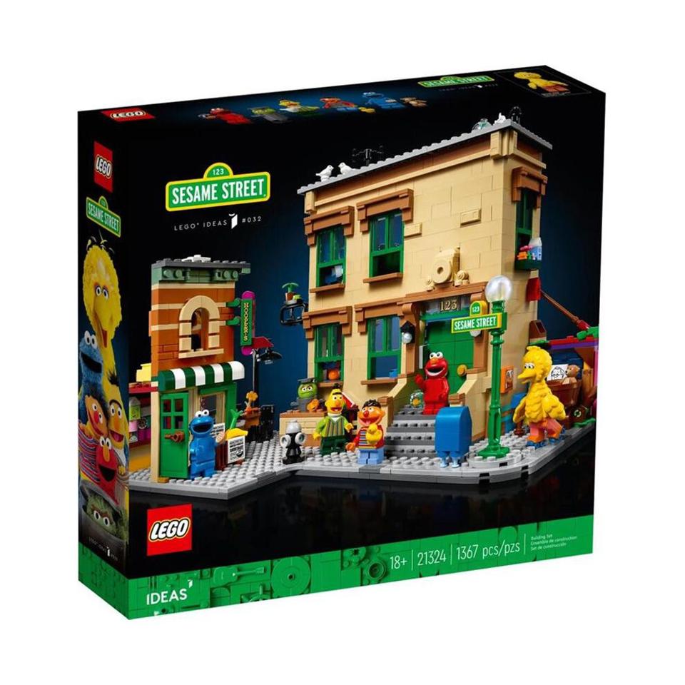BIG9TOY 樂高 LEGO 積木 IDEAS系列 123芝麻街 123 Sesame Street 21324現貨代理