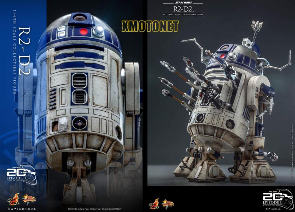 【魔玩達人】23Q3 1/6 Hot Toys MMS651《星際大戰 複製人全面進攻》R2-D2【預購0605】
