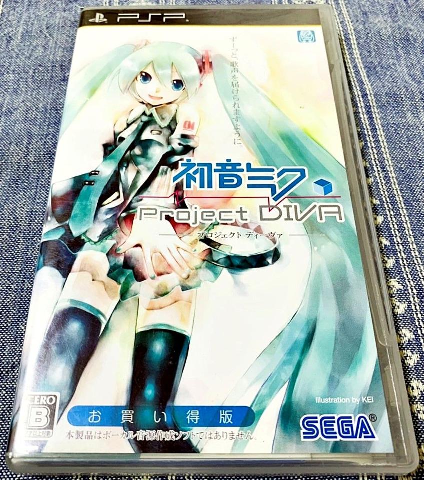 幸運小兔 PSP 初音未來 名伶計畫 Project DIVA 日版 J4