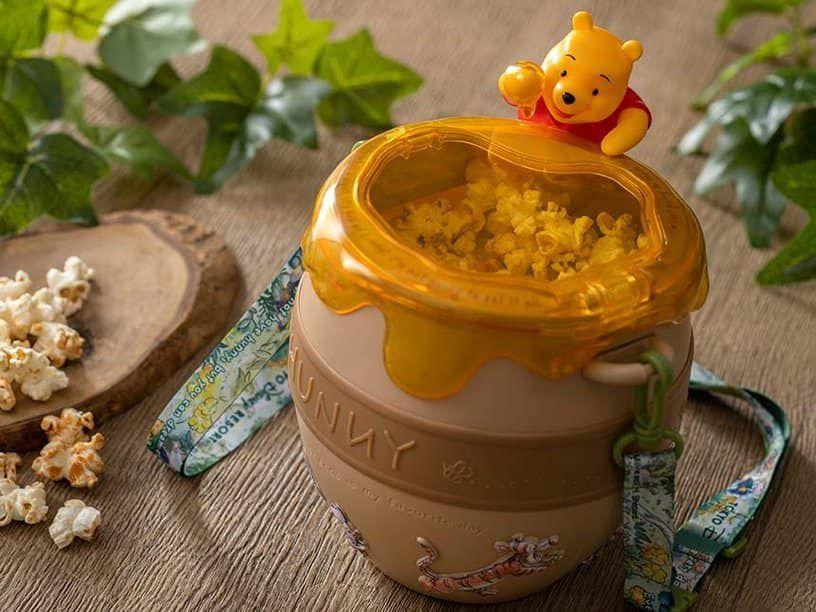 【玩日藏】 日本 2022最新發售 東京迪士尼限定 小熊維尼 維尼熊 偷吃蜂蜜 蜂蜜罐 爆米花桶 代購