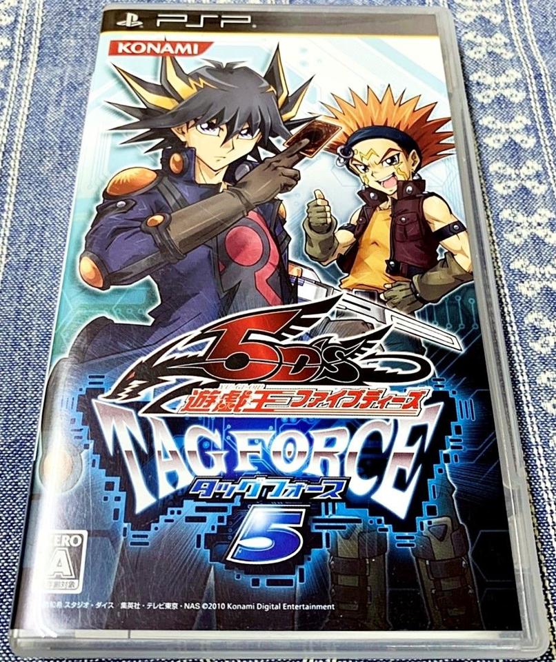 幸運小兔 PSP 遊戲王 5D's 雙重戰力 5 Yu-Gi-Oh! 5D's Tag Force 5 日版 J4