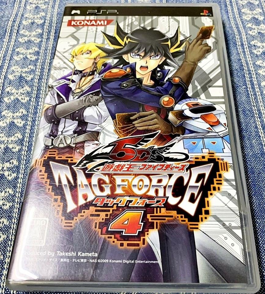 幸運小兔 PSP 遊戲王 5D's 雙重戰力 4 Yu-Gi-Oh! 5D's Tag Force 4 日版 J4