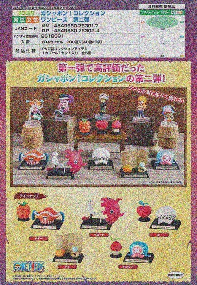 轉蛋概念館~預約 9月 日版 扭蛋 Bandai 海賊王 道具收集 Vol.2 五款一套 免訂金