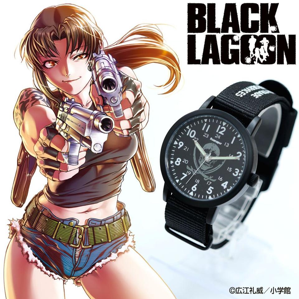 ■預購■『geestore』通販｜TV 動畫ブラック・ラグーン｜BLACK LAGOON｜企業傭兵『ラグーン商会』尼龍帶手錶。