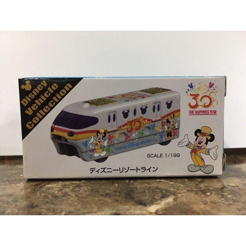 全新 多美 TOMICA 東京 迪士尼樂園限定 30週年紀念 單軌列車 電車 米奇 米妮