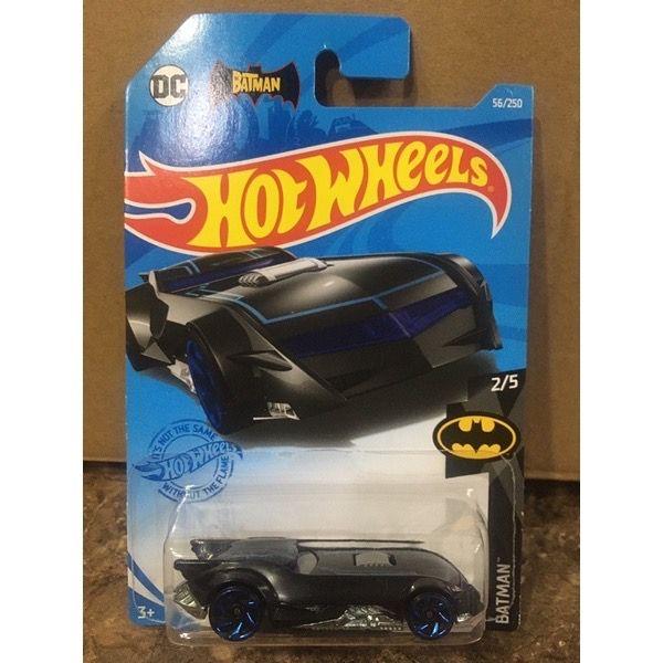 全新 風火輪 hot wheels 蝙蝠俠 batman 蝙蝠車 動畫版