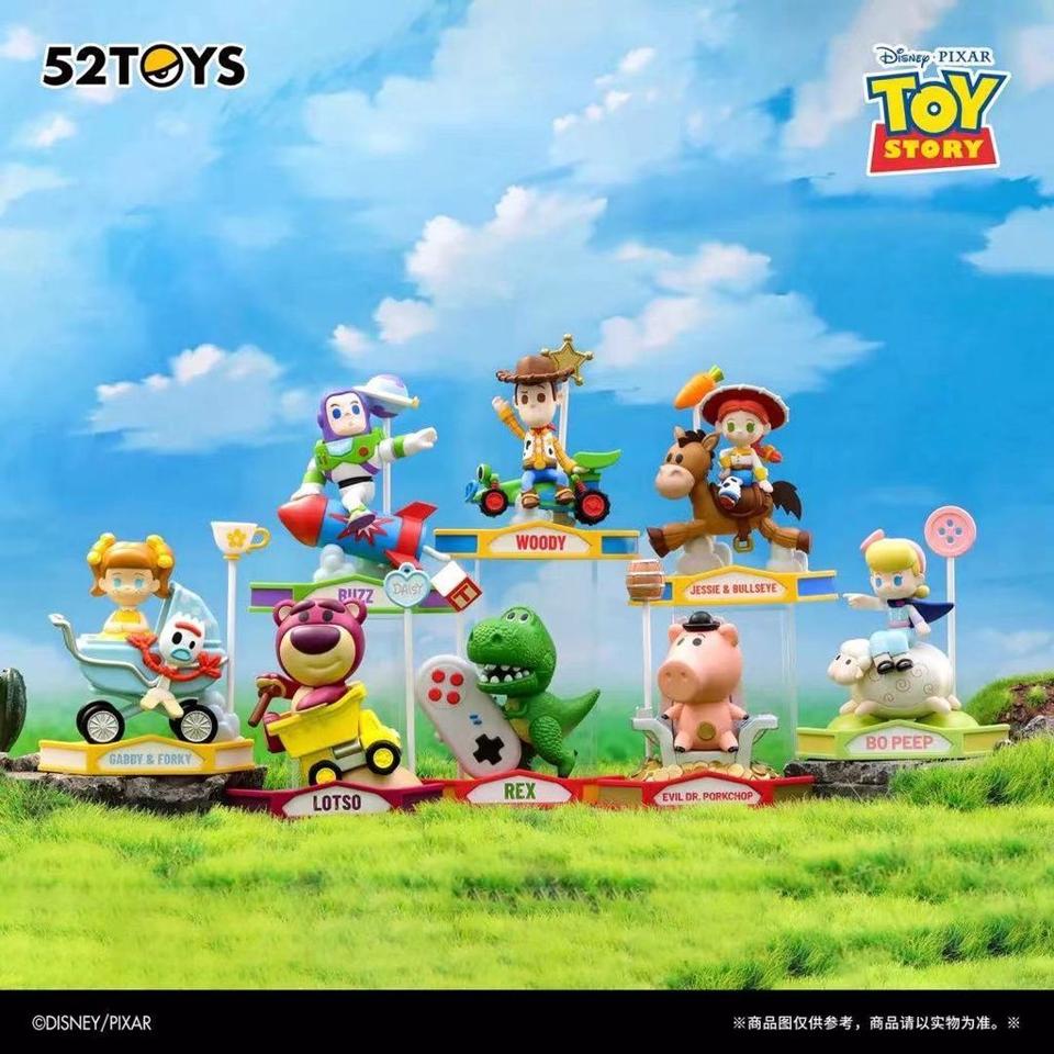 【GAME休閒館】52TOYS 迪士尼玩具總動員 旋轉木馬系列 8入套組 6月上市【預購】