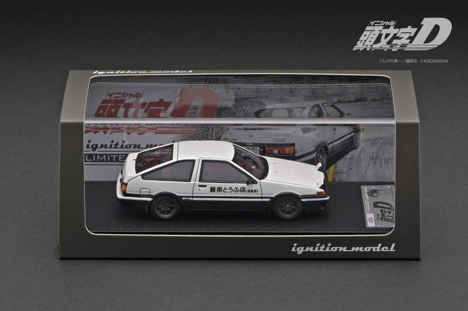 【小人物繪舘】預購23年3月日版ignition model頭文字D Toyota AE86 1/43收藏合金車