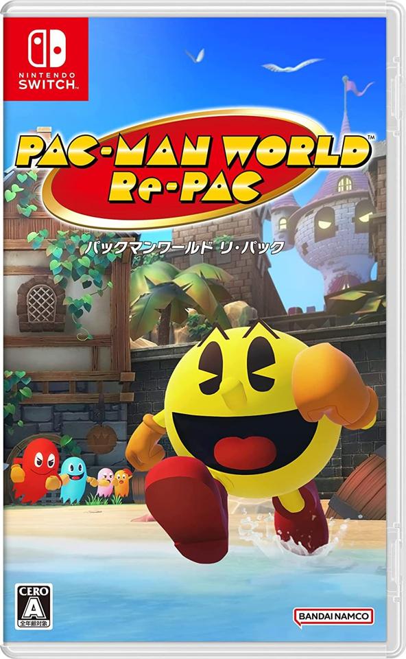 【月光魚 電玩部】預購8.25發售 純日版 Switch 吃豆人 吃遍世界 PAC-MAN WORLD Re-PAC NS