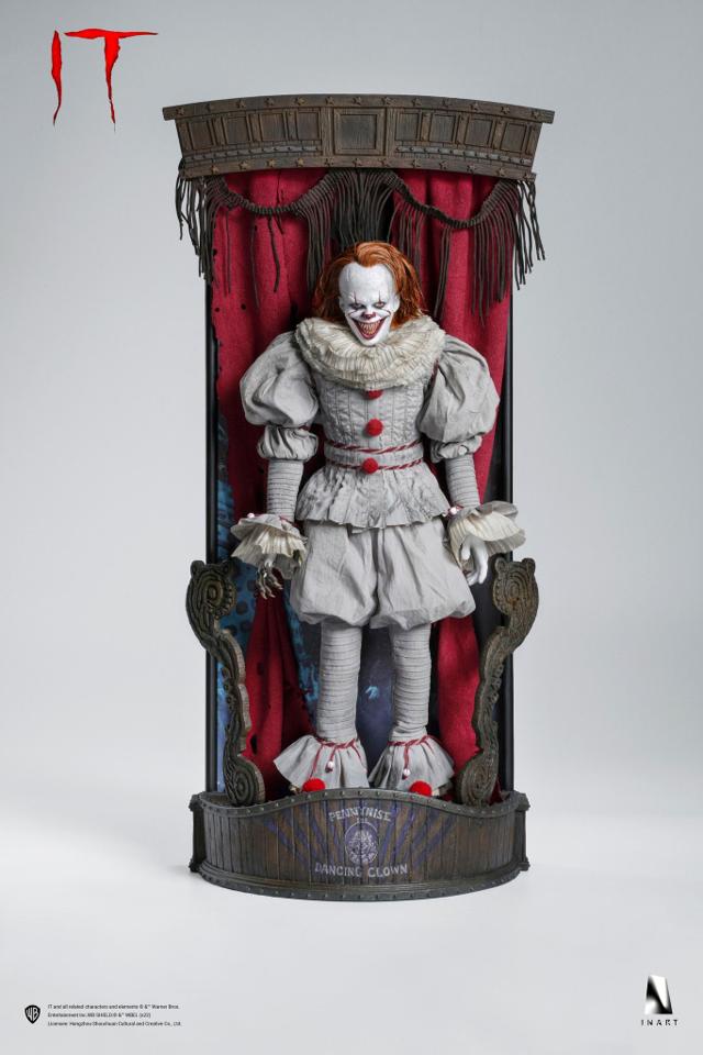 【腦蟾玩具】Queen Studios INART 1:6 小丑回魂 潘尼懷斯 收藏級可動人偶