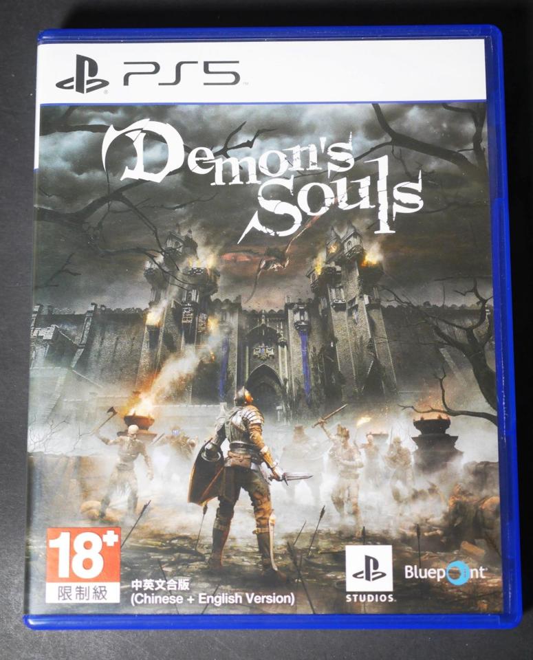 [GE小舖] (二手現貨) PS5 中文版 惡魔靈魂 Demon’s Souls 中文 實體光碟 中英文合版 PS4