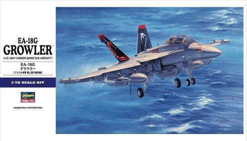 【上士】預購9月免訂金 HASEGAWA 1/72 EA-18G 咆哮者電子作戰機 組裝模型 01568