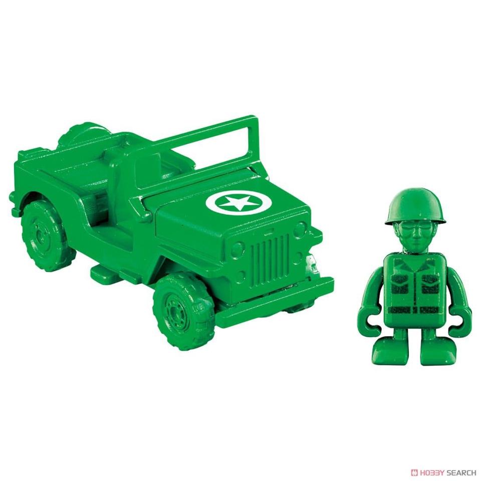 《豬帽子》現貨 TAKARA TOMY TOMICA 多美小汽車 迪士尼 玩具總動員 TS-4 綠色小士兵＆軍事車