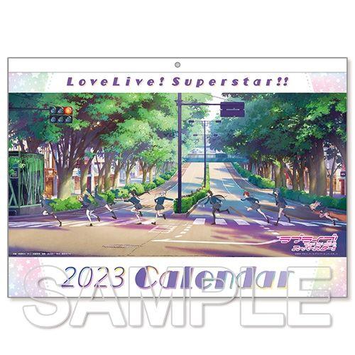 ■預購■『電擊屋』通販｜TV 動畫 Love Live! Superstar!! 2023年掛壁式月曆。[0907]