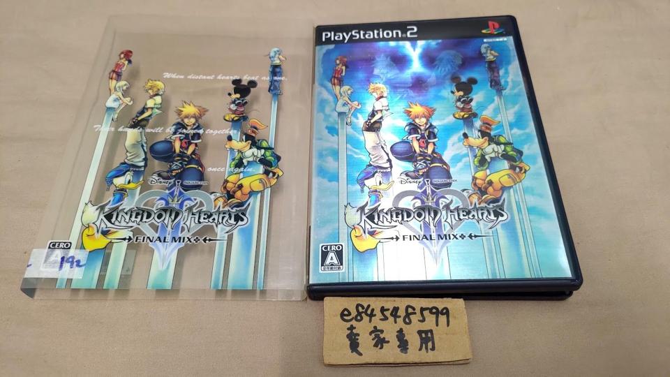 ★☆鏡音王國☆★ 【附特別限定外包裝】PS2 王國之心2 Final Mix+ 純日版 日文 Kingdom Hearts II #192