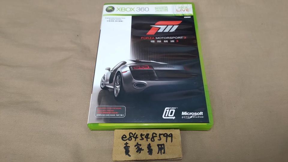★☆鏡音王國☆★ XBOX360 X360 極限競速3 中文版 3代 三代 Forza Motorsport 3